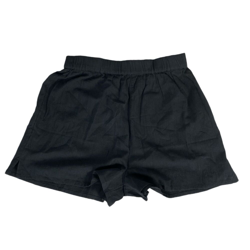 Women’s Asos Design Black Shorts With Pockets Size 8 WP326